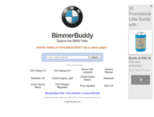 Tablet Screenshot of bmwbuddy.com